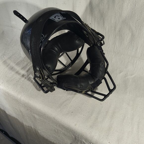 Rawlings adult baseball catchers face mask and helmet Size 7 3/8. 7 1/2 - Picture 6 of 6